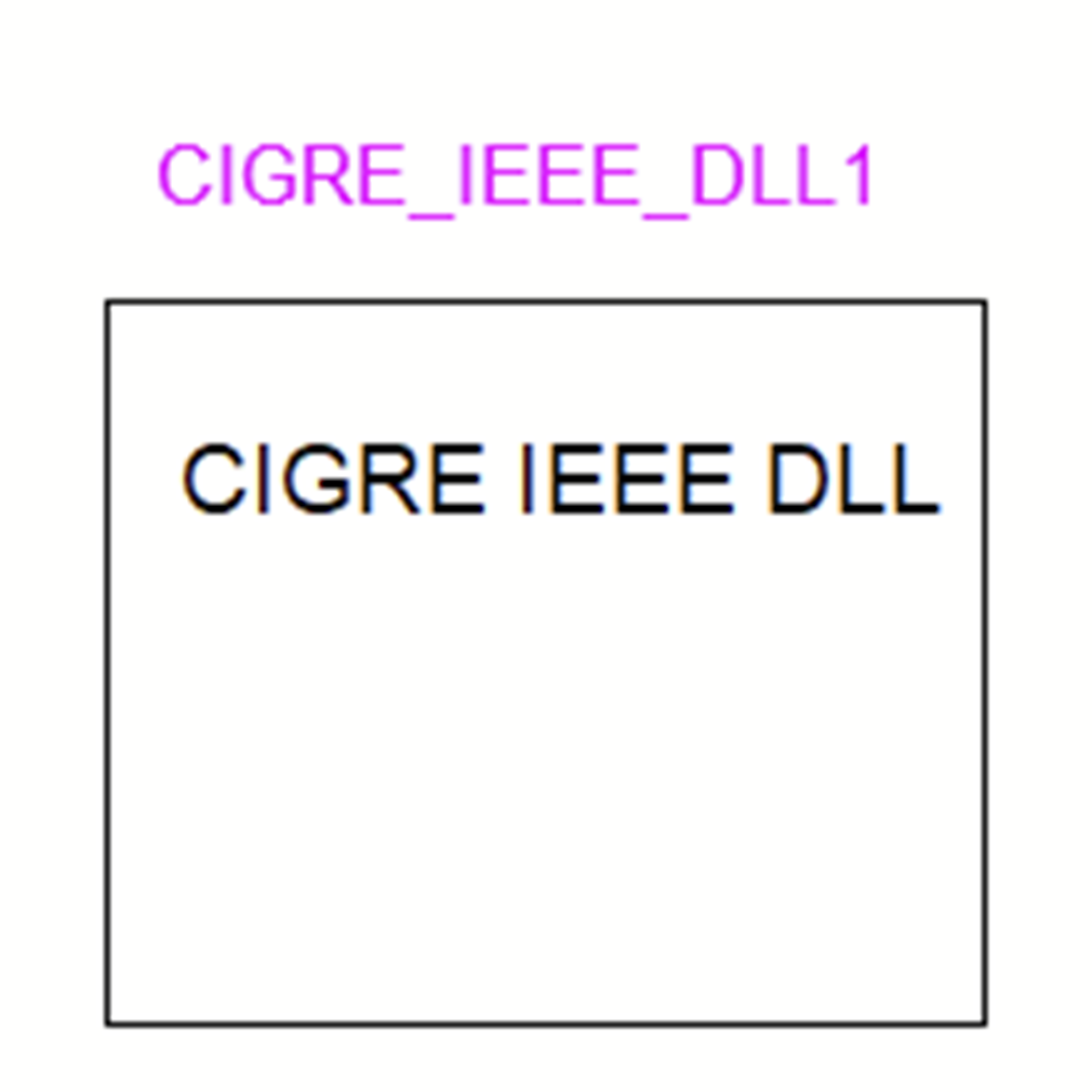 Cigre IEEE DLL Interface New Library